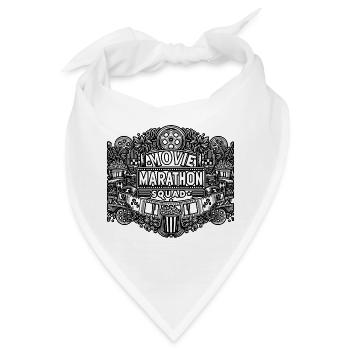 Movie Marathon Squad 2 - Bandana - Weiß - Vorne