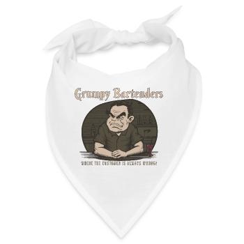 MÜRRISCHE BARKEEPER - Bandana - Weiß - Vorne