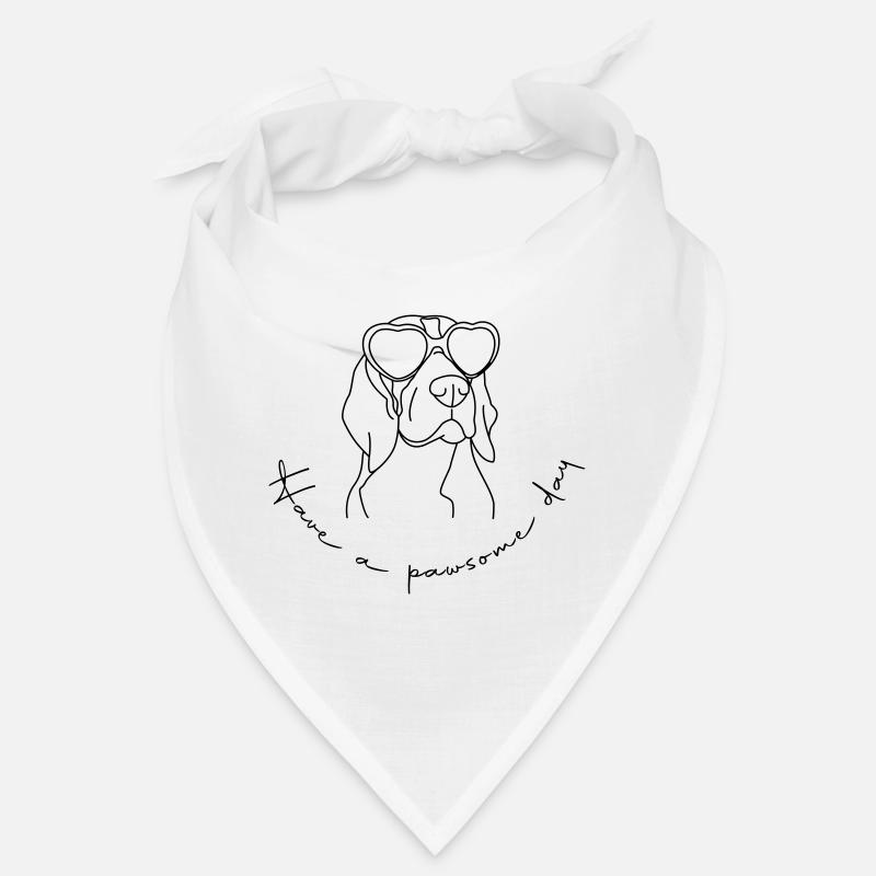 Beagle Pawsome Day Bandana