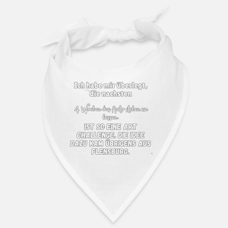 "4 weeks without a car" Bandana