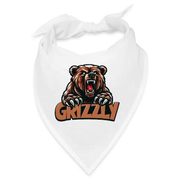 Grizzly-Team - Bandana - Weiß - Vorne
