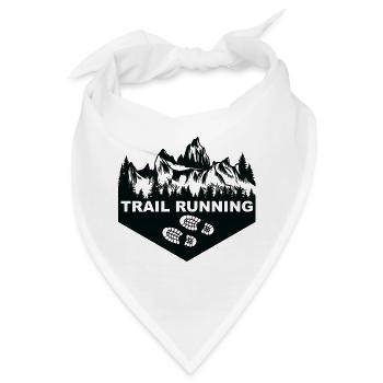 Trail Running Sport - Bandana - Weiß - Vorne
