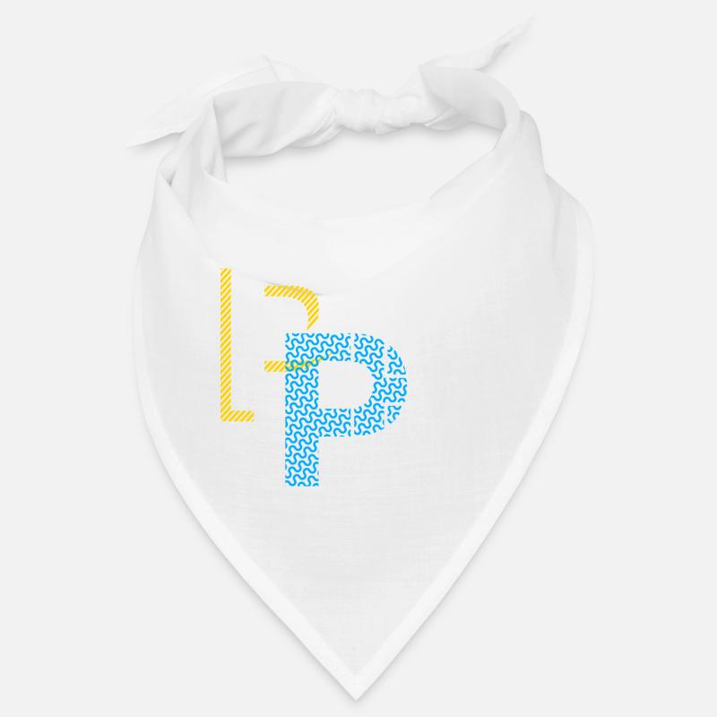 Initial letter P Bandana