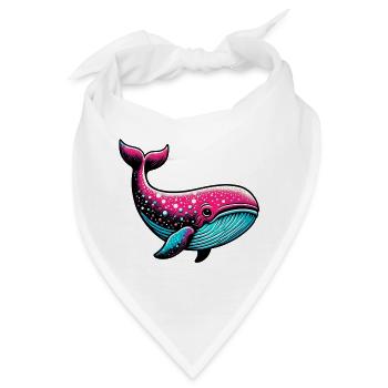 Wal - Bandana - Weiß - Vorne