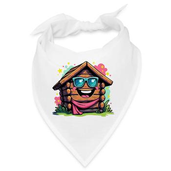 FUN HOLZ - Bandana - Weiß - Vorne