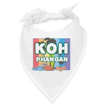 Regenbogen K8h Phangan - Bandana - Weiß - Vorne