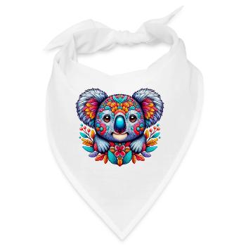 Koala - Bandana - Weiß - Vorne