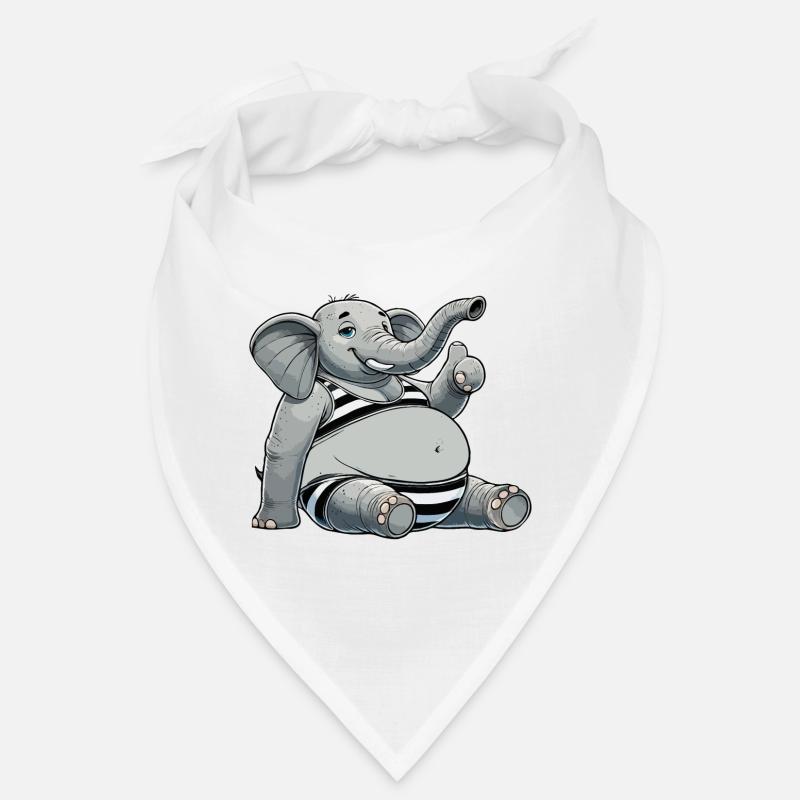 Elephant in bikini Bandana
