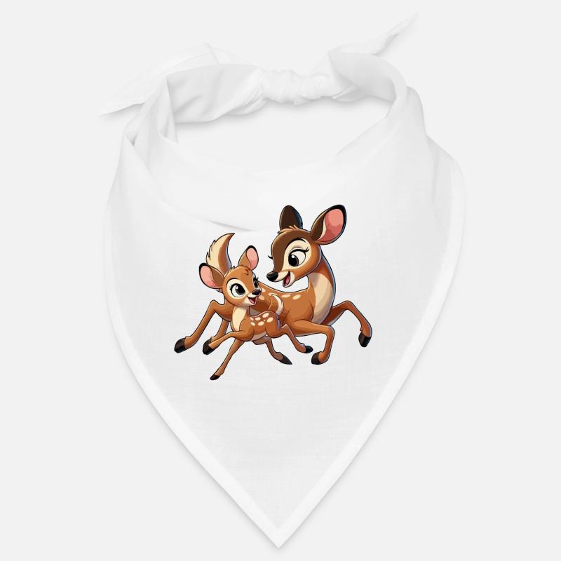 Rehmutter und Kind beim Herumtollen Bandana