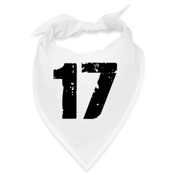 17 - Bandana - Weiß - Vorne
