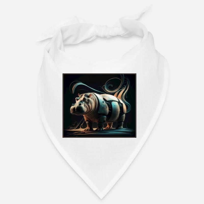Mechanisches Flusspferd Bandana