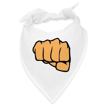 faust - Bandana - Weiß - Vorne