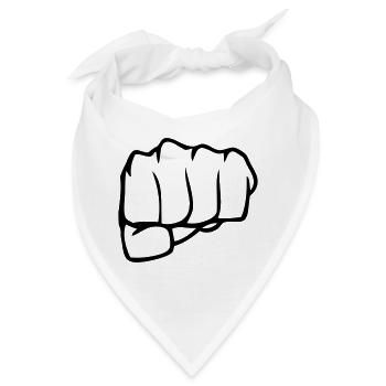 faust - Bandana - Weiß - Vorne