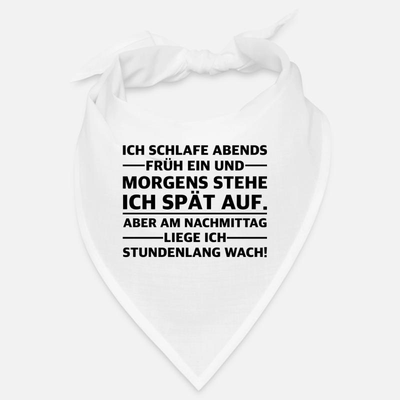 Ich bin ein Morgenmuffel | lustige Sprüche Bandana
