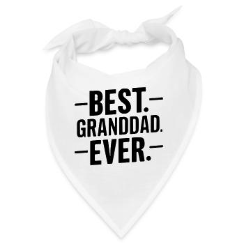 bester Opa aller Zeiten - Bandana - Weiß - Vorne