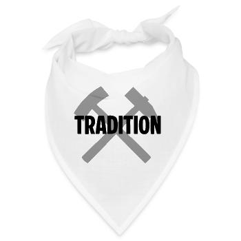 Tradition Erzgebirge - Bandana - Weiß - Vorne