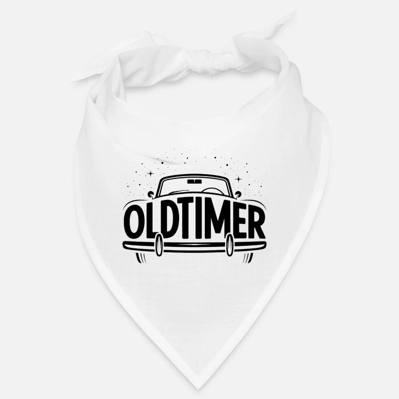 Oldtimer - Cool Car Logo Bandana