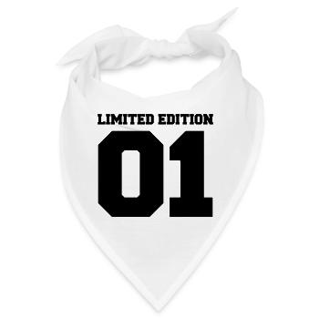 limited edition 01 - Bandana - Weiß - Vorne
