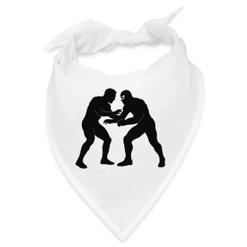 wrestling - Bandana - Weiß - Vorne