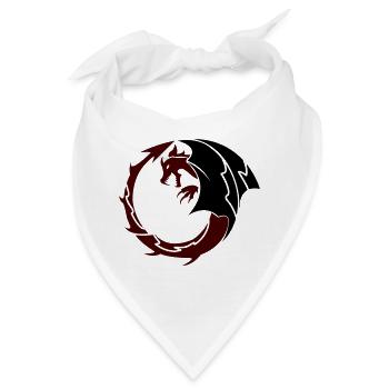 dragon - Bandana - Weiß - Vorne