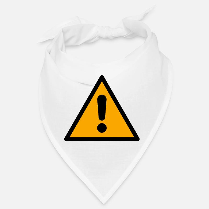 Attention ! | Graphique de l’icône d’avertissement Bandana