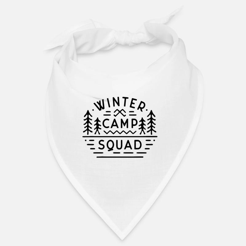Wintercamp-Kader, Schulferien, Campingausflugspersonal Bandana