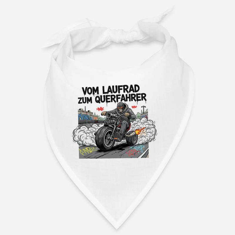 Vom Laufrad zum Querfahrer Bandana
