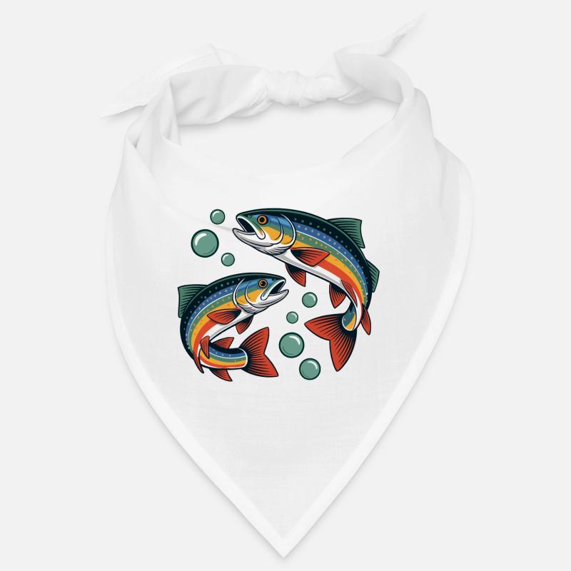 Truite arc-en-ciel Bandana