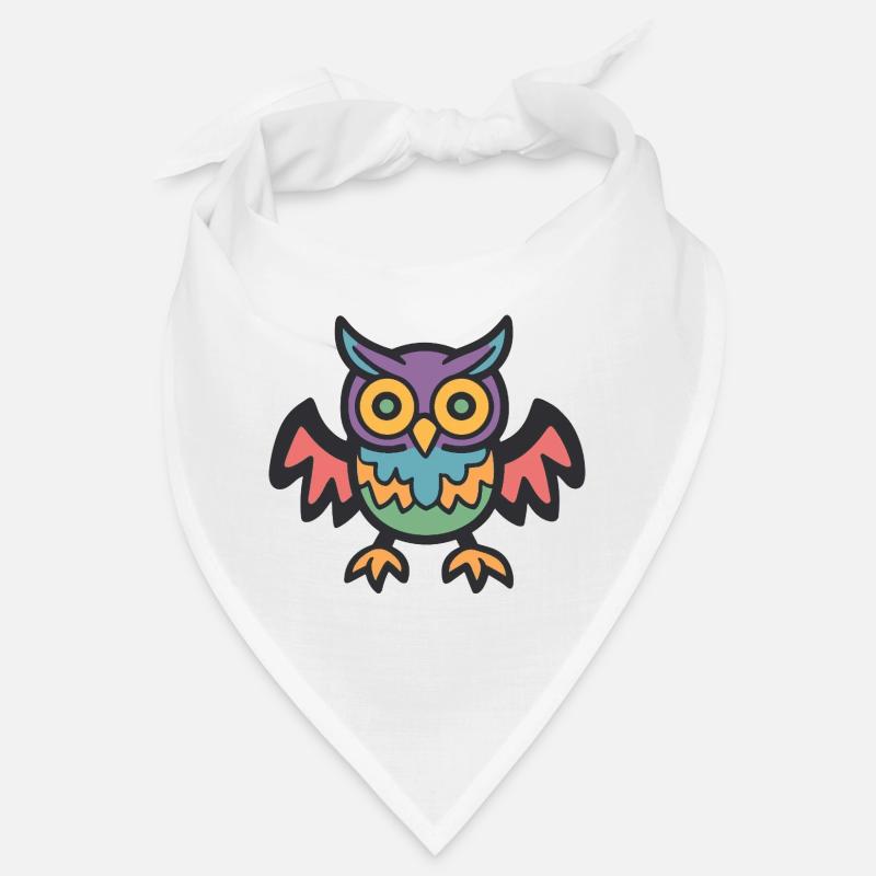 Owl Halloween Zombie Bandana