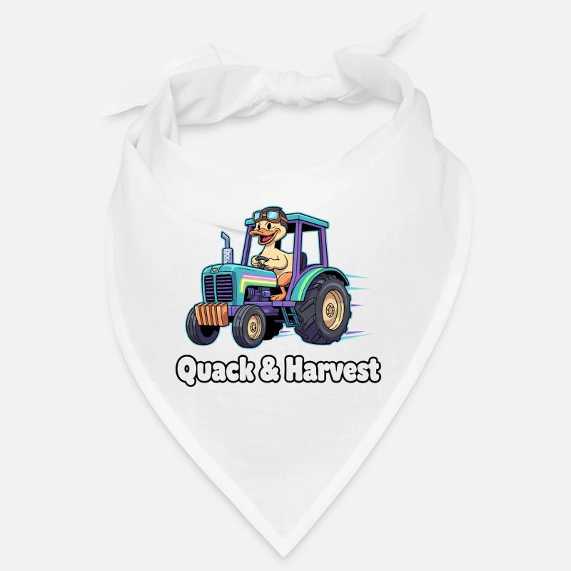 Quack & Harvest Traktorfahrer Bandana