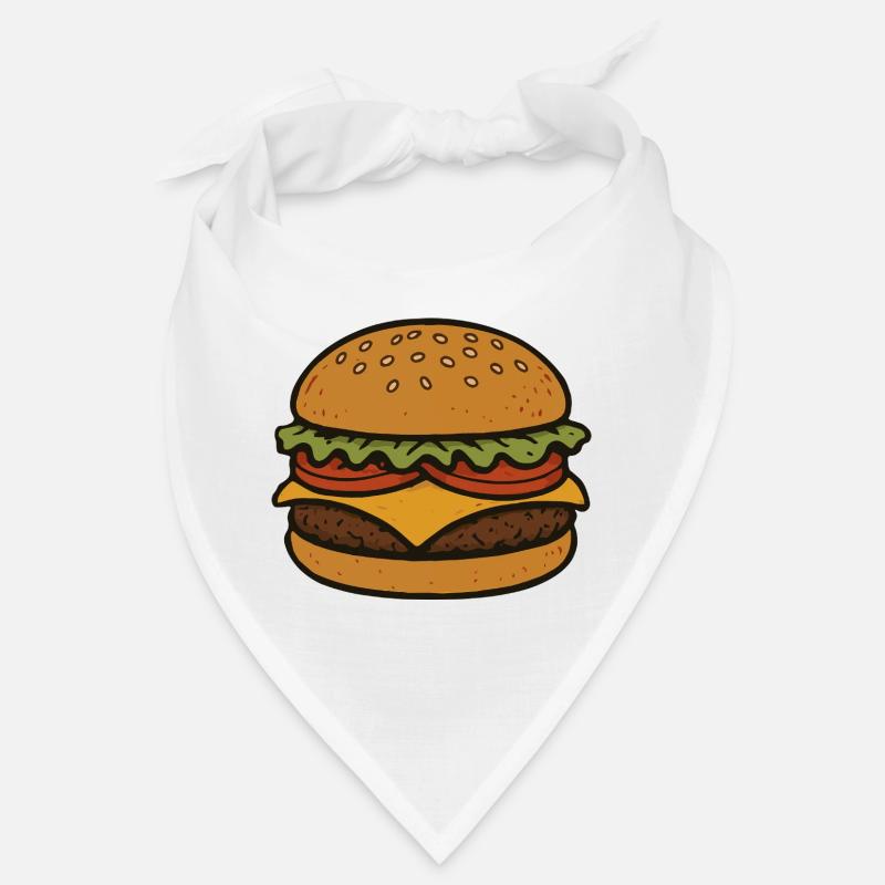 Komischer Hamburger Bandana
