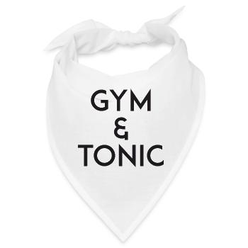 Gym & Tonic - Bandana - Weiß - Vorne