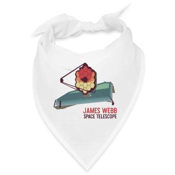 James-Webb-Weltraumteleskop - Bandana - Weiß - Vorne