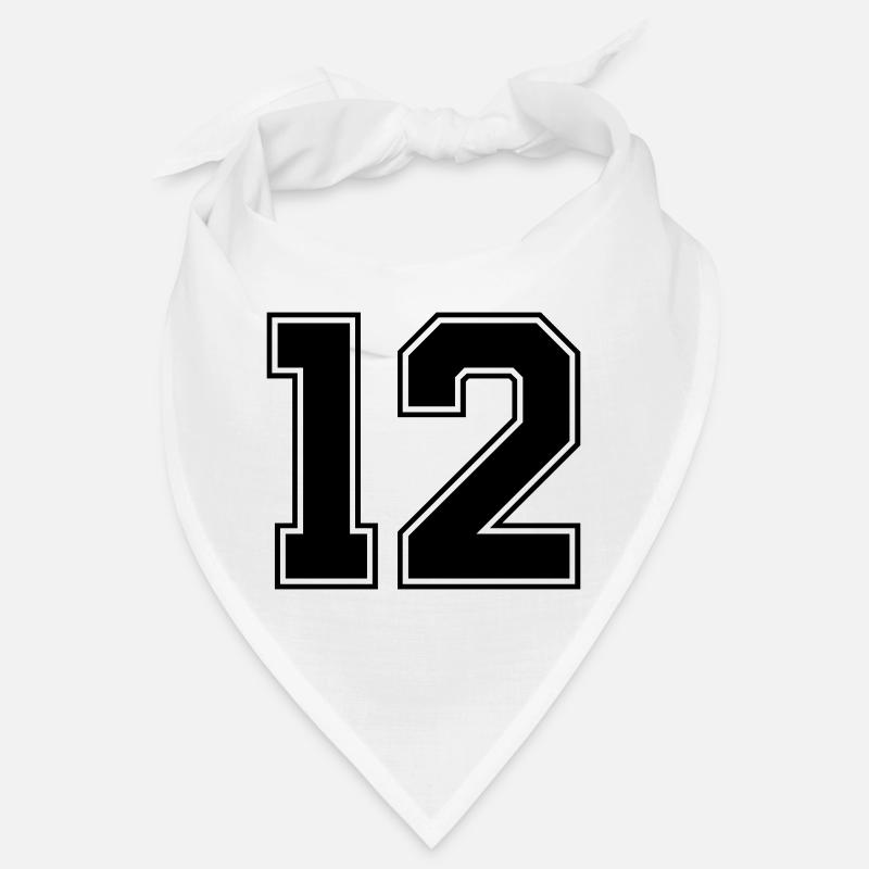 12 Number Bandana