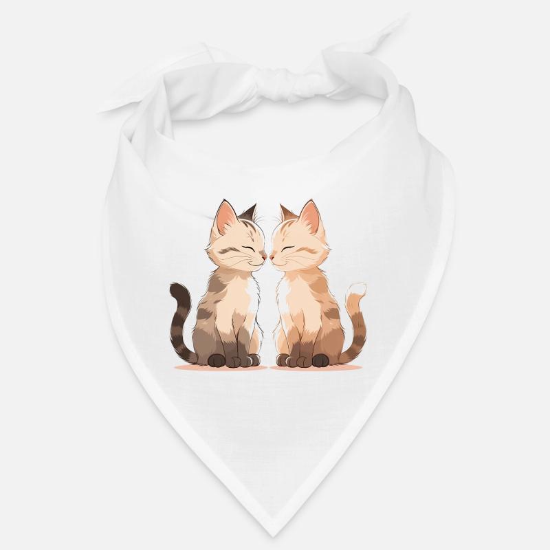 Ensemble Cat Kiss Bandana