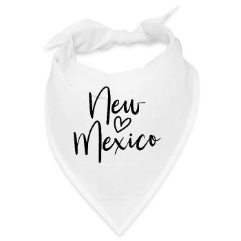 New Mexico Heart Women's Love New Mexico - Bandana - Weiß - Vorne