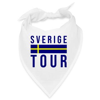 Sverige Tour Schweden - Bandana - Weiß - Vorne