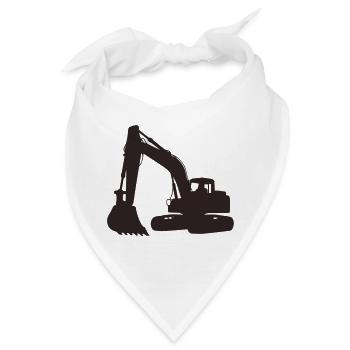 bagger - Bandana - Weiß - Vorne