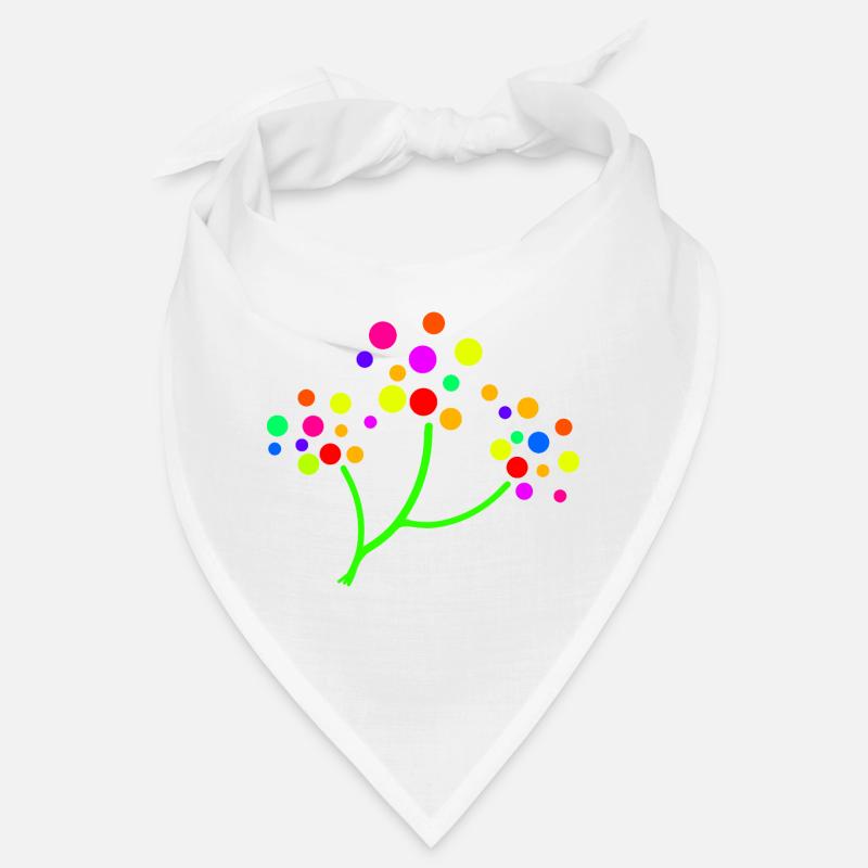 Neon Confetti Tree Bandana
