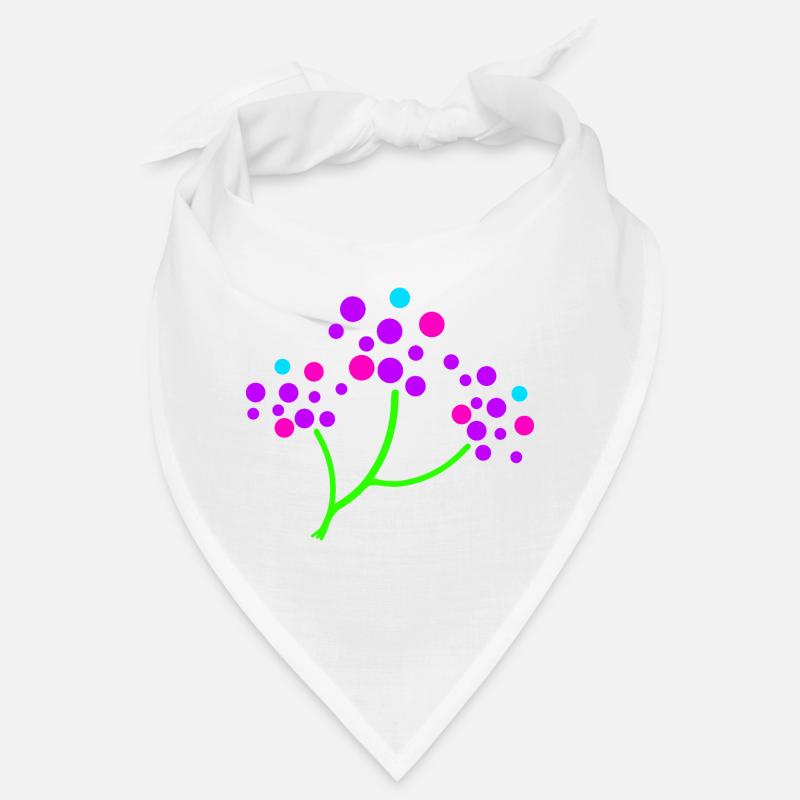 Branche Fleurs de Néon Bandana