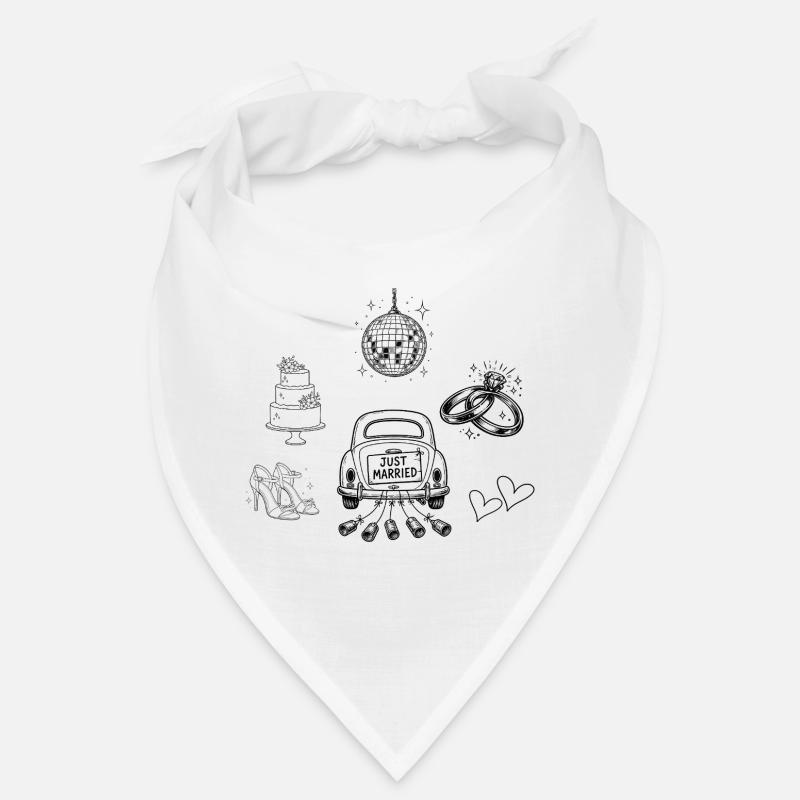 Wedding Team Bride - Clip Art Bandana