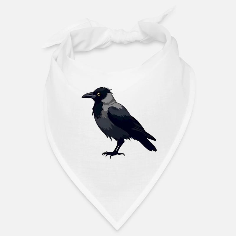 Schwarzer Rabe Bandana