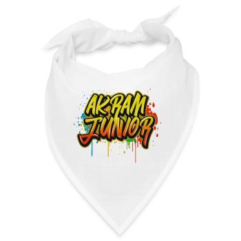 Akram Junior Graffiti - Bandana - Weiß - Vorne