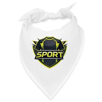 Sport - Bandana - Weiß - Vorne