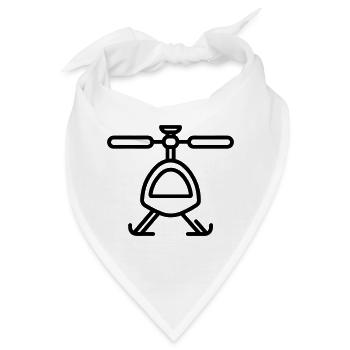 Gyrokopter - Bandana - Weiß - Vorne