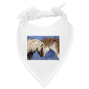 Islandpferde-Freunde - Bandana - Weiß - Vorne