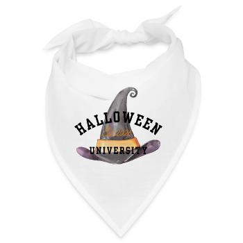 Hexenhut Uni Est. 2026 Halloween - Bandana - Weiß - Vorne