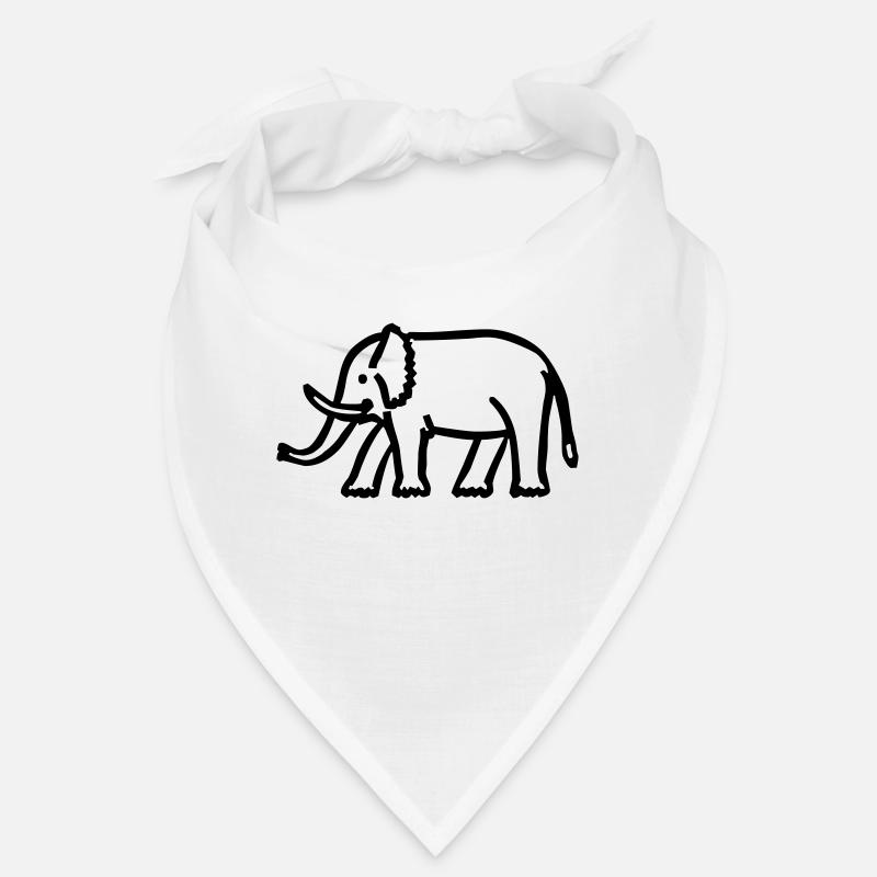 elephant Bandana
