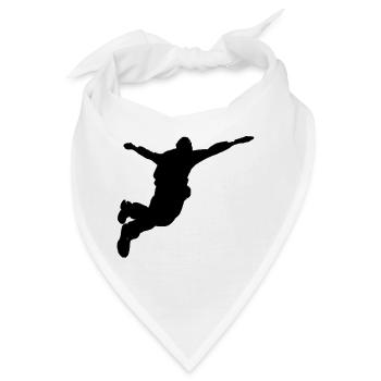base jumper - Bandana - Weiß - Vorne