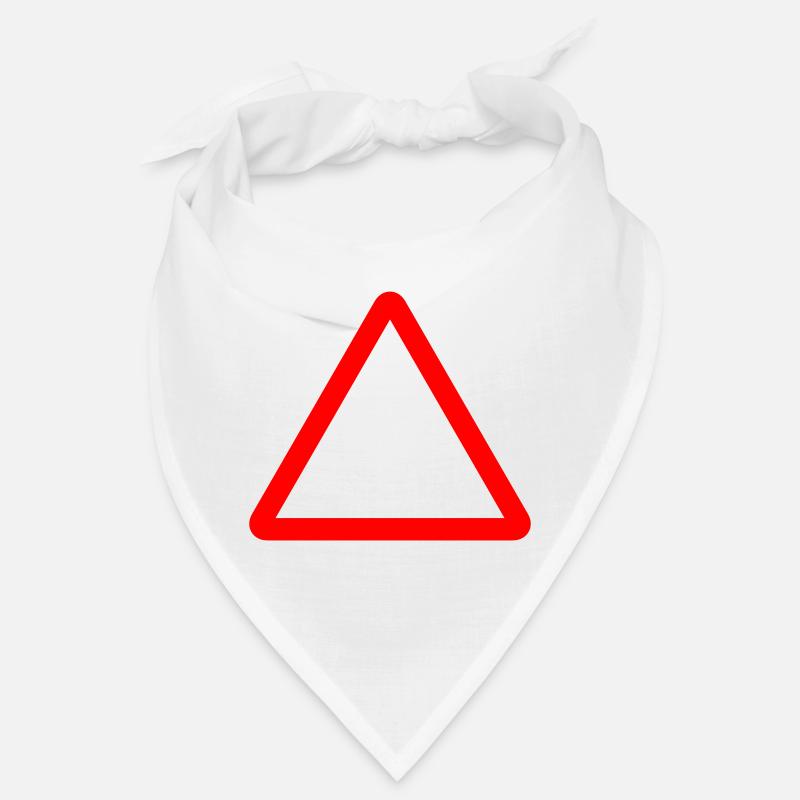 Triangle Warning Sign Bandana